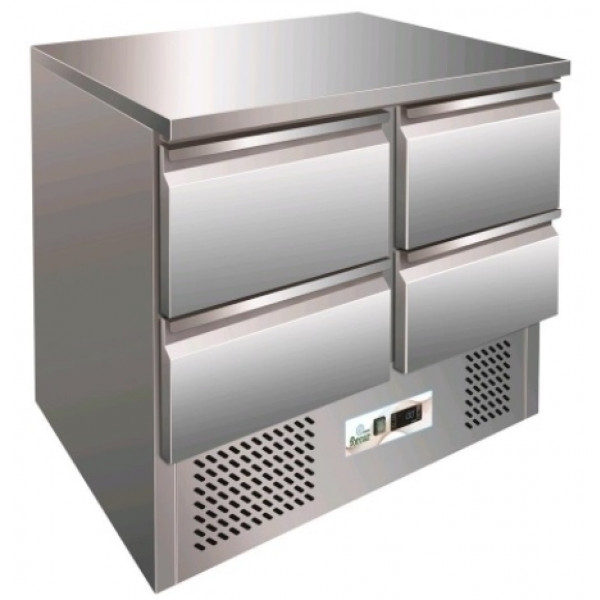 Saladette Refrigerata Statica Modello G S9014D FC Due Porte E Quattro