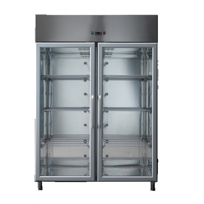 Armadio Frigo Refrigerato In Acciaio Inox GN2 1 Modello AF14PKMBTPV