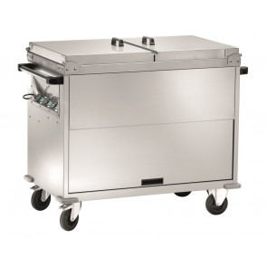 Heated trolley with dry hesating element Model CTS1757(1x1/1GN)