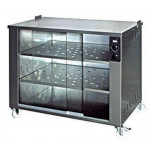 Gas vertical rotisserie ENG Model ELBA32PG Capacity N.32 Chickens N.8 stainless steel tubular spits 12 x 12 mm