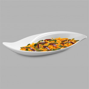 Leaf-shaped tray in melamine Model MPV22170