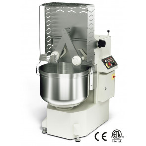 Double-arm mixer ITLM Dough capacity 45 Kg Automatic digital panel Model iTWIN45PRO