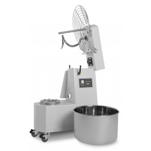 Spiral mixer Lifting head RI 2 speeds Three-phase Model GHR 50 TR 2V Capacity 43 Kg