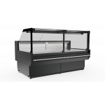 Refrigerated food counter Model JAVA1037-9005 Ventilated with refrigerated storage