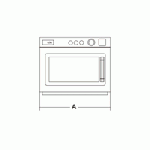 Microwave oven PANASONIC Capacity 18 lt Internal dimensions mm 330x310 h.175 Model Ne1643