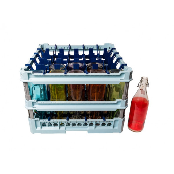 Special rack 25 bottles 100 cl with conveyors GD Model 100142