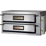 Electric pizza oven Model FMD4+4 2 Fully refractory cooking chambers