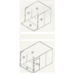 Modular cold room Model JS/P/7/114X474X254 Panel thickness 7 cm With floor Without engine