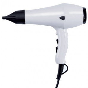 ABS hair dryer with white casing MDL 1,000 W AC motor Max. 2 speed combinations Model YUL PRO FIT 704025