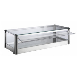 Neutral countertop display TP Model KB81N stainless steel metal sheet