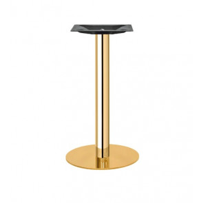 Indoor base TESR Stainless steel frame, gold effect, adjustable feet Model 1646-EG2