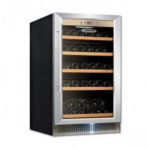 Wine cooler Model SOMMELIER 43/1 Bottles capacity 0,75 Lt n° 51 Ø 75 mm Power 100 W