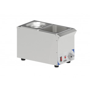 Bain-marie for sauces CLN 2 containers GN 1/6 Model CBMS216V