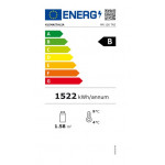 Ventilated refrigerated multideck Kli Model MR126TN2 WHITE 2 glass doors