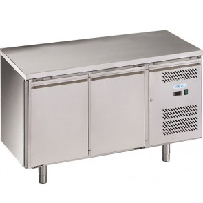 Refrigerated counter two doors Stainless steel AISI 201 ForCold  GN1/1 (cm 53 x 32,5) ventilated Model G-SNACK2100TN-FC