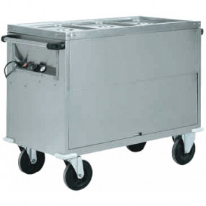 Bain-marie heated trolley Model CT1766