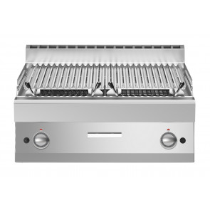 Lava stone grill 2 cooking zones MDLR Model F7080GRLIT