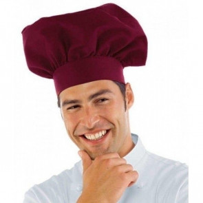 Chef hat Bordeaux IC 65% Polyester 35% Cotton Model 075003