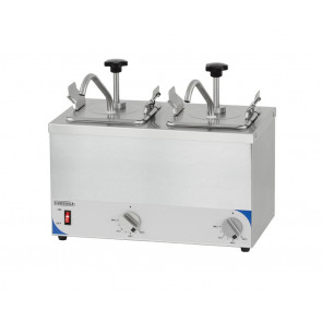 Double heated pump dispenser CLN Model CPSC2