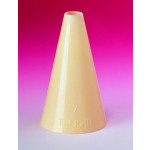 Polypropylene Nozzles for decoration, round hole Large H 6 cm size 5 Diameter mm 7 Pack of 6 pieces Model 507-053