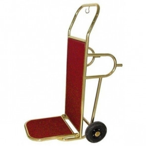 Luggage trolley Model PV2002O brass