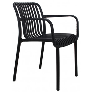 Stackable outdoor armchair TESR Polypropylene frame Model 075-ZL77 AVAILABLE IN DIFFERENT COLORS