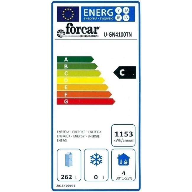 G-UGN4100TN - Banco tavolo refrigerato ventilato per gastronomia