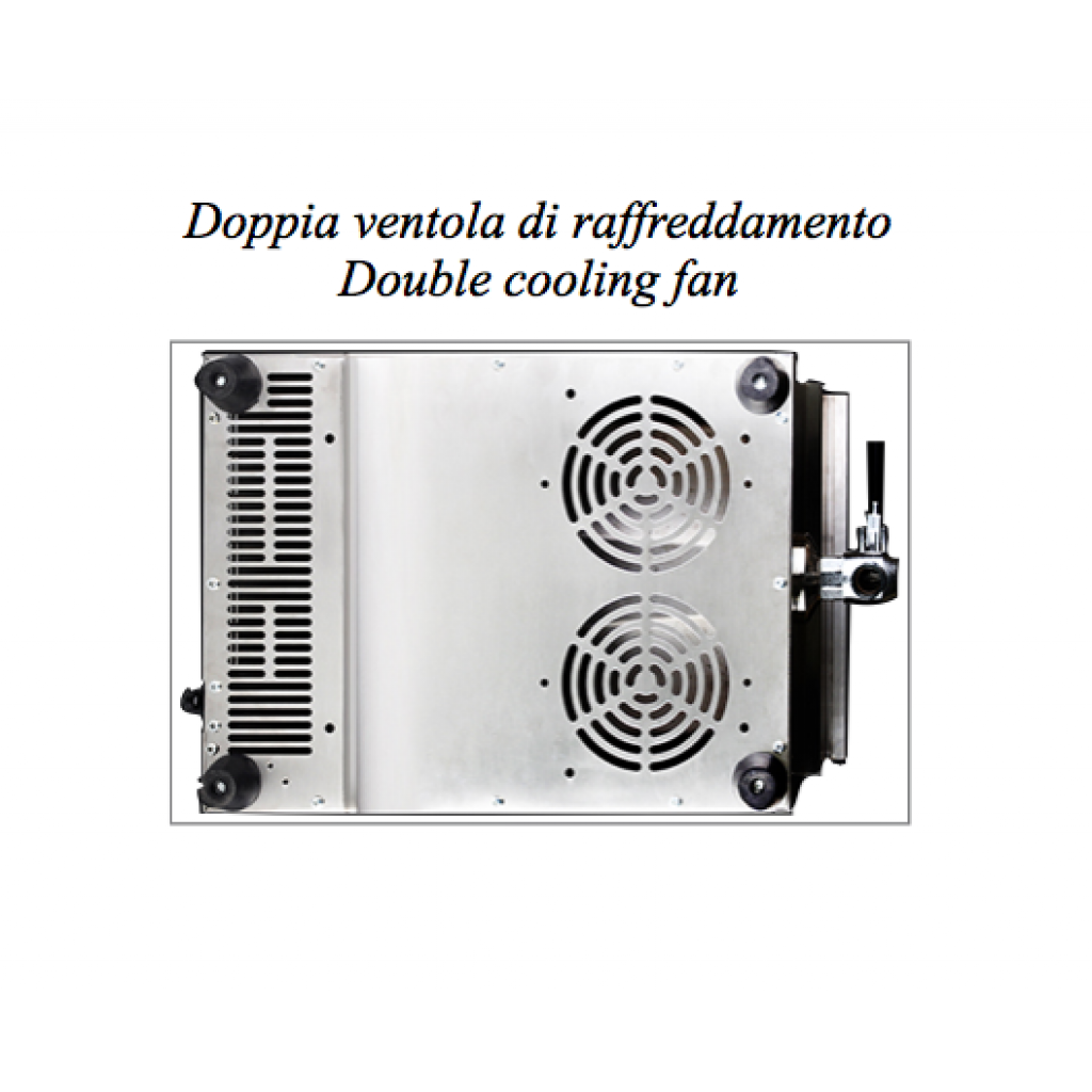 Friggitrice Elettrica Da banco doppia Modello FE88 Potenza: 3250 + 3250 W