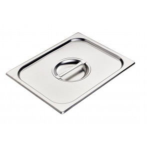 Coperchio per contenitori gastronorm 1/2 in acciaio inox Modello CO12000