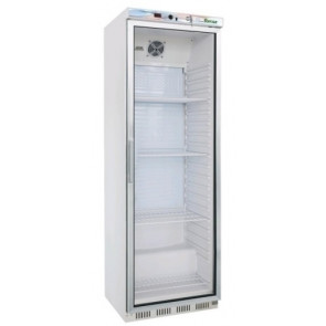 Armadio Frigo Refrigerato\espositore bibite statico Eco Modello G-ER400G in lamiera verniciata e ABS Porta a vetri