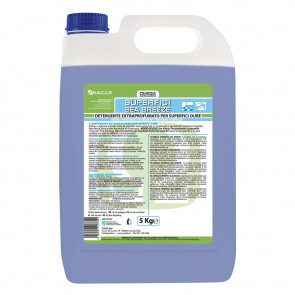 Detergente Sgrassante extraprofumato per superfici dure Sea Breeze Cartone con 4 taniche da 5Kg Modello OSSB-20