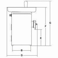 Tritacarne elettrico Modello TS32ECO Bocca: Ø 98 mm Produzione