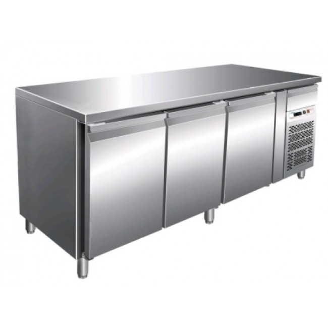 Tavolo frigo per gastronomia con 3 porte - mod. GA3100BT