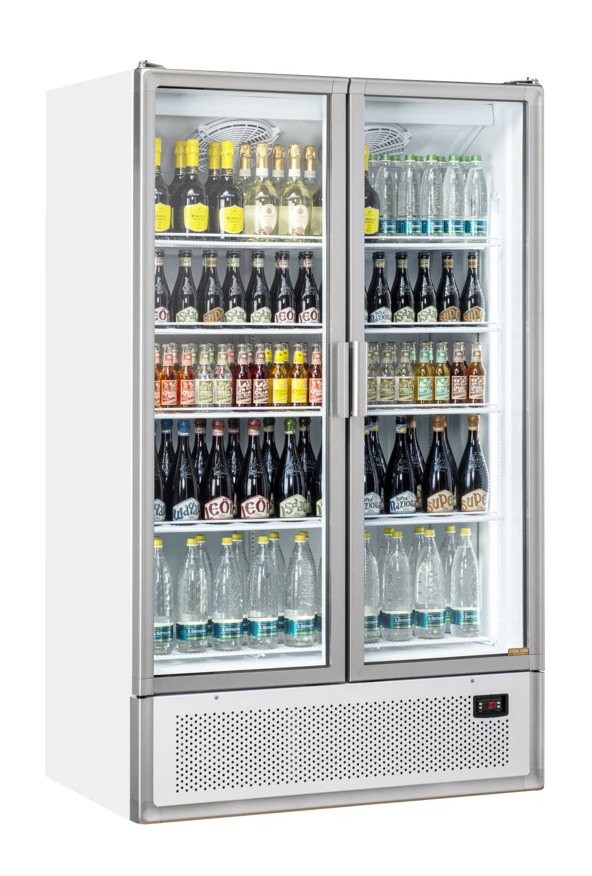 Bar-Horeca : FRIGO A VETRINA BIBITE 1660 x 786 x 2140 mm, ESPOSITORI  REFRIGERATI PER BEVANDE