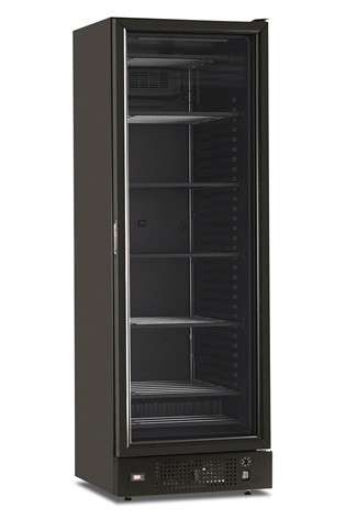 Freezer Verticale Statico Con Agitatore Modello Fr Vstblack Con Porta A Vetro