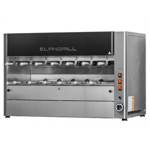 Girarrosto \ Churrasco elettrico ENG Modello ChurrascoCM13E N.13 spade in acciaio inox