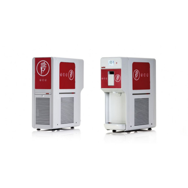 Macchina per il Gelato Soft Modello QUICKGELMIXER Produzione oraria di  gelato:14 Kg/h