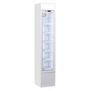 Armadio Refrigerato\Espositore Modello DC105 Porta con doppio vetro temprato autochiudente Bianco